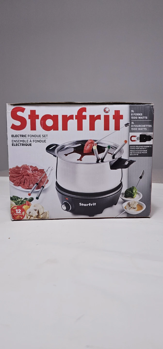 Starfrit Electric Fondue Set