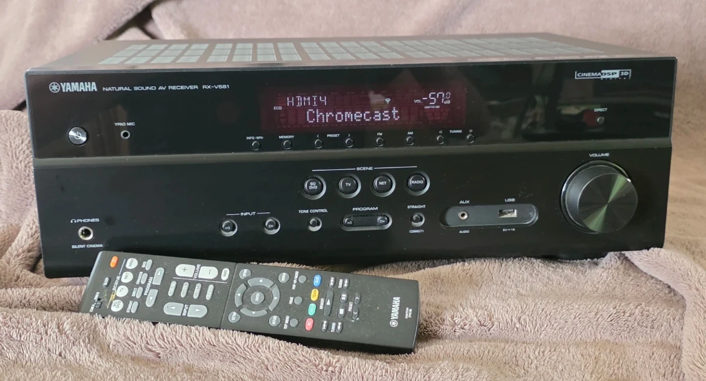 Yamaha Natural Sound AV Receiver RX-V581