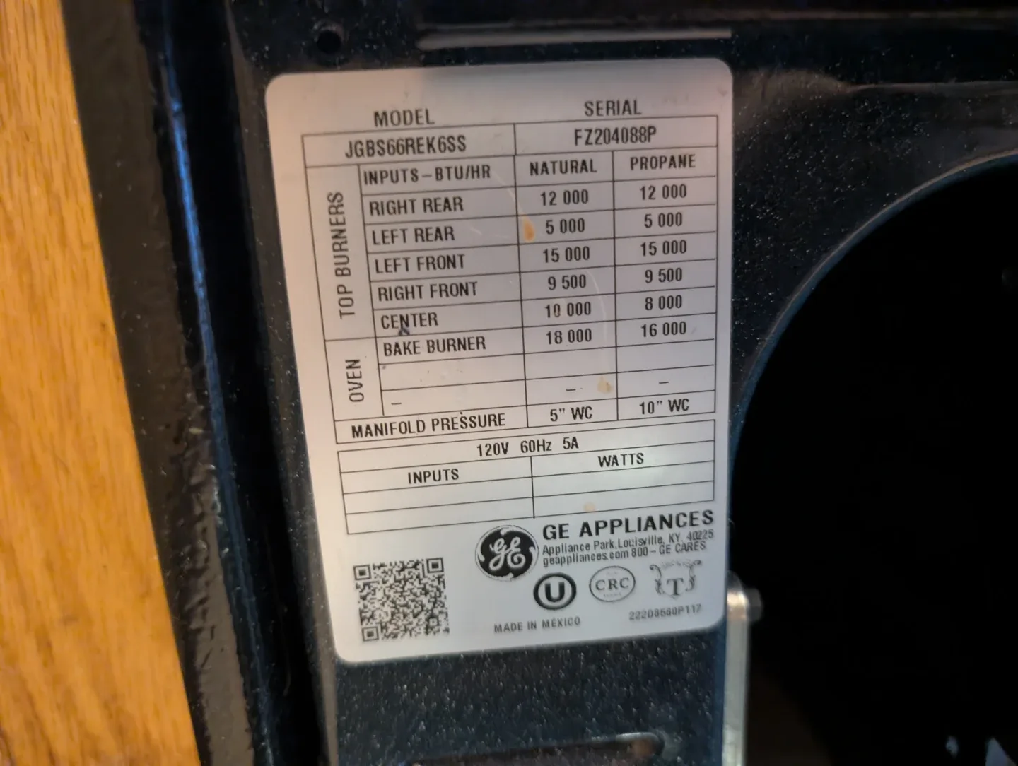 GE Appliances Gas Range JGB66REK6SS - photo 2