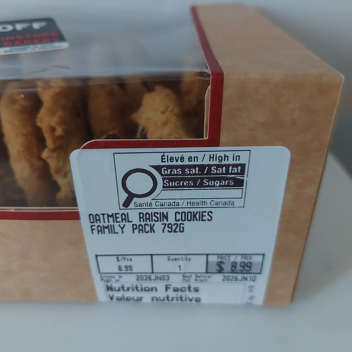 FREE - Oatmeal Raisin Cookies Family Pack - photo 2