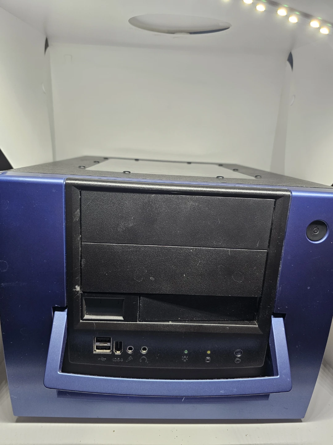 Blue PC Computer Case Tower - photo 2