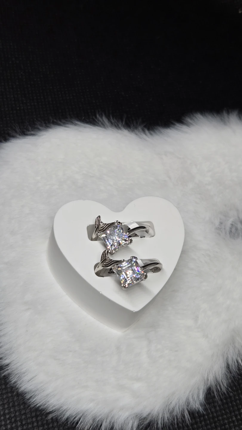 Mossanite ring - photo 2