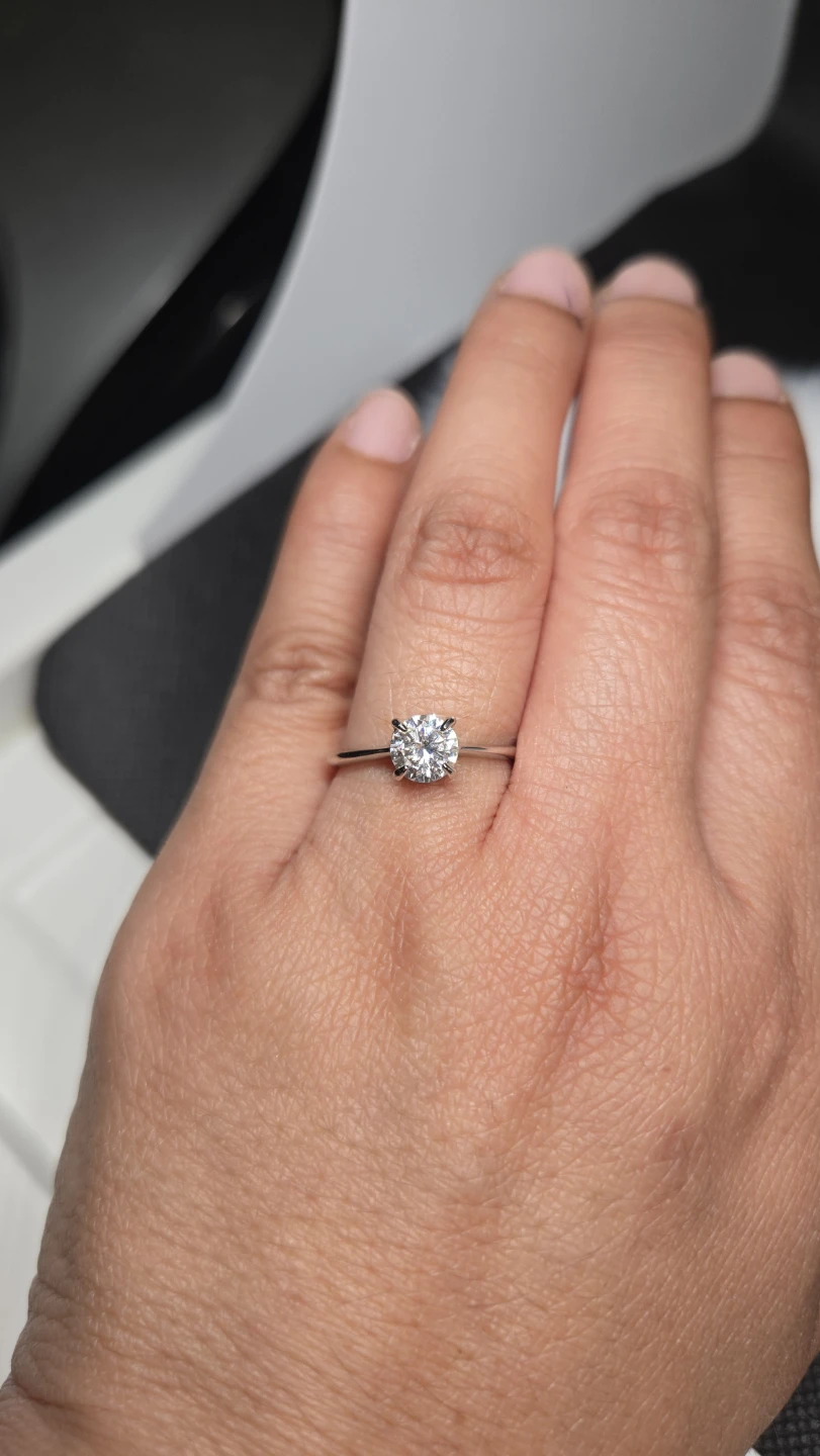 Mossanite ring - photo 3