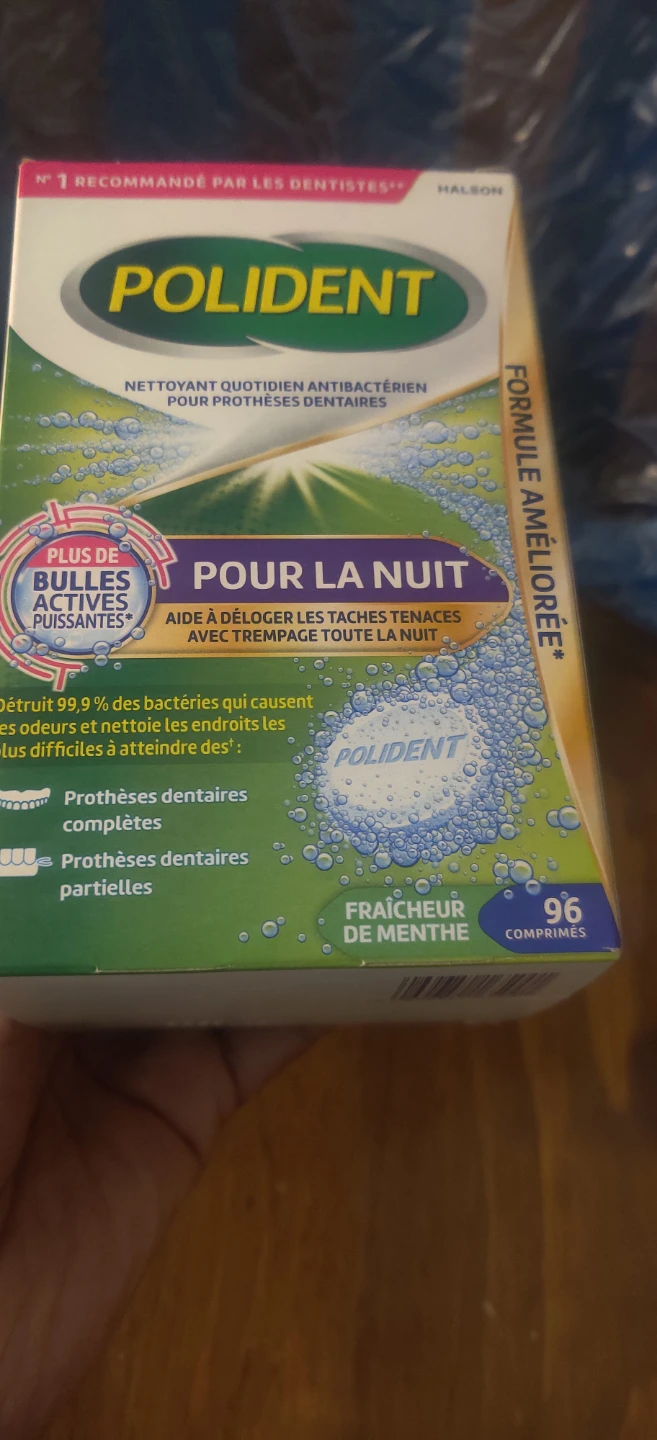 Polident Overnight Denture Cleanser Tablets - 96 Count - photo 2