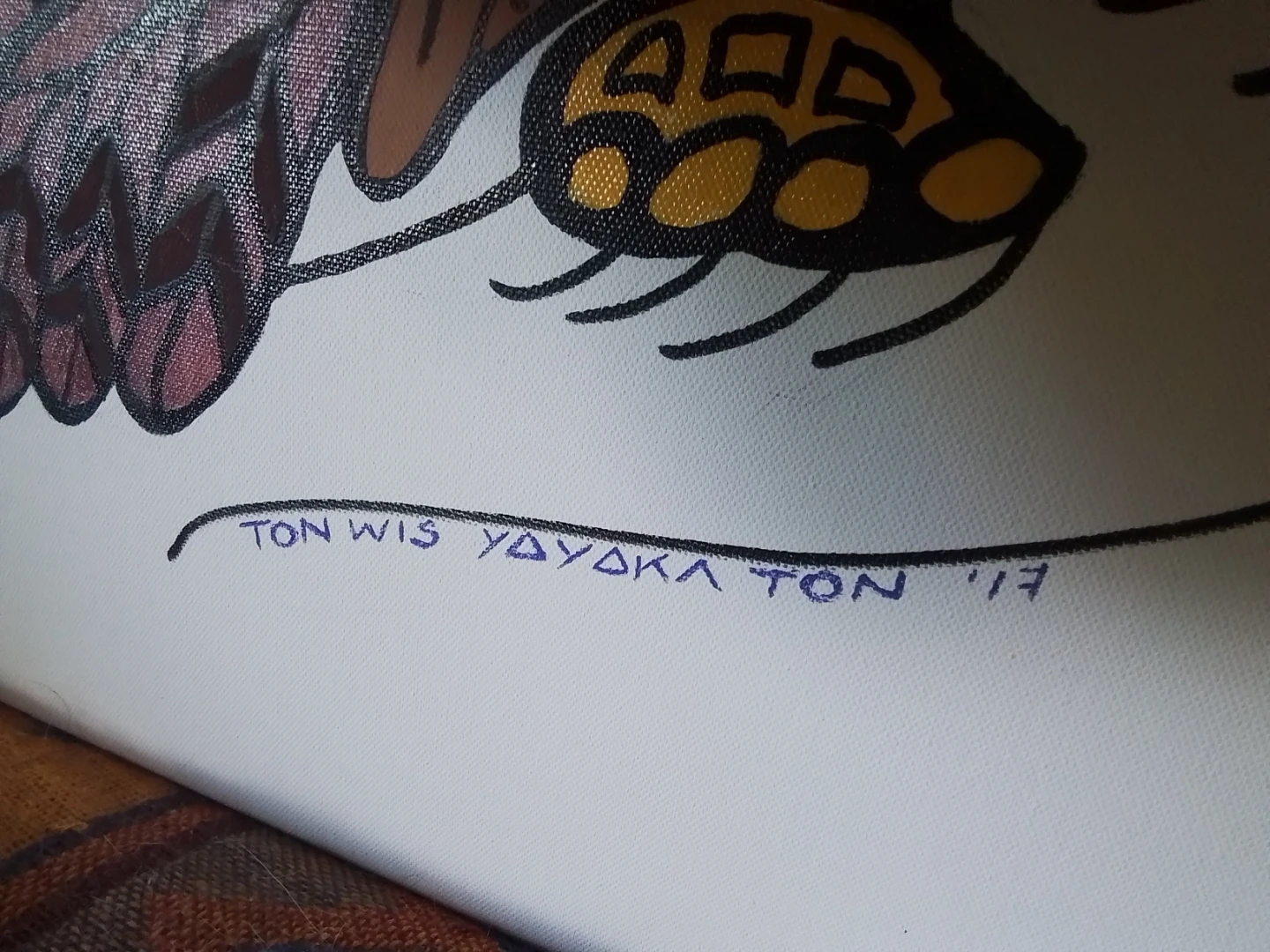 Original Artwork by Ton Wis Yayoka Ton '17 - photo 3