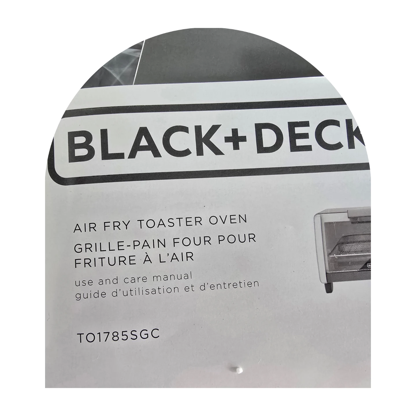 Black+Decker Air Fry Toaster Oven TO1785SGC