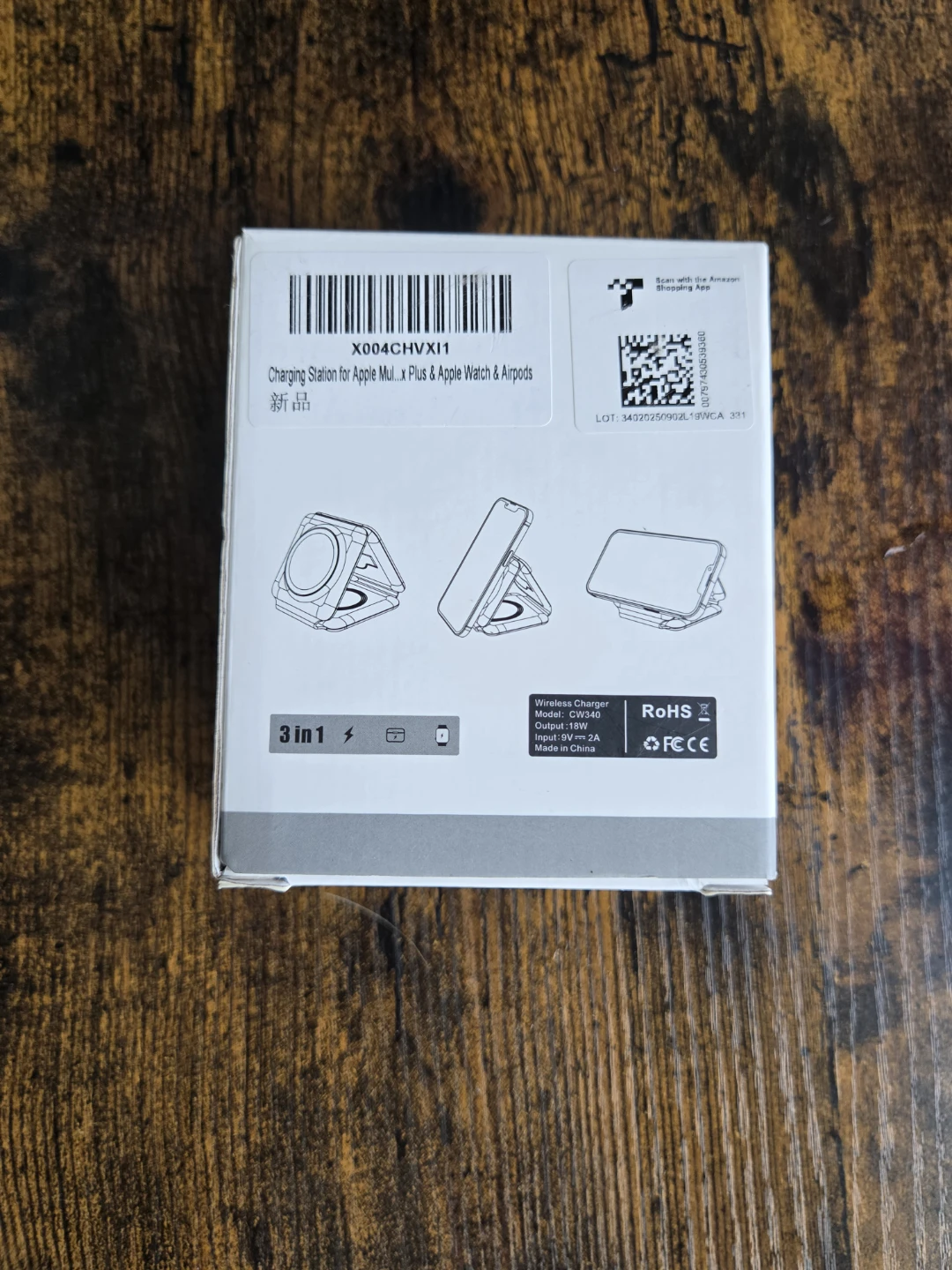 3-in-1 Wireless Charging Station for Apple Devices - photo 2