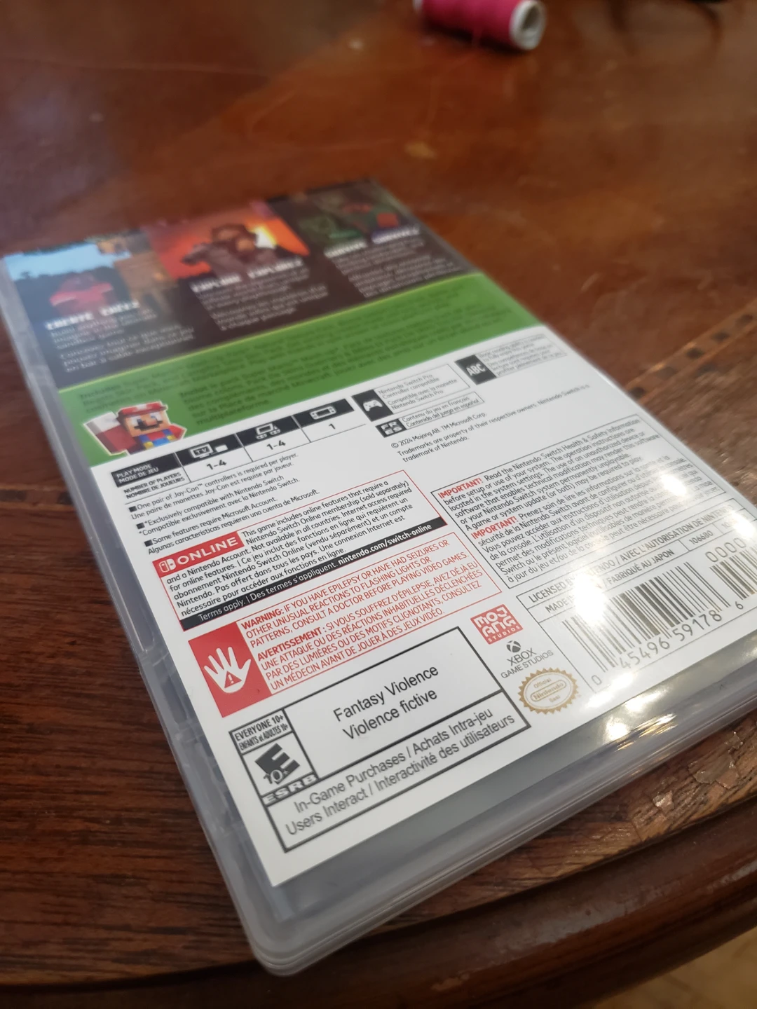 Nintendo Switch Minecraft game (Works with switch 2) - photo 3