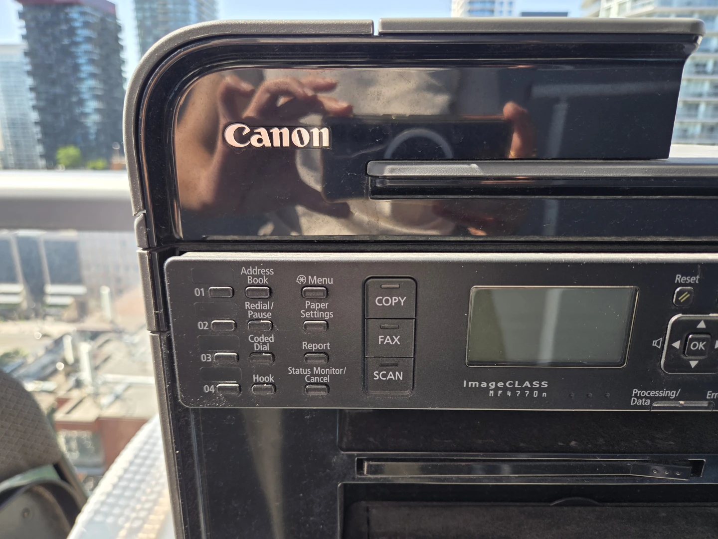 Canon ImageCLASS MF4770n Printer Copier Fax Scanner - photo 2