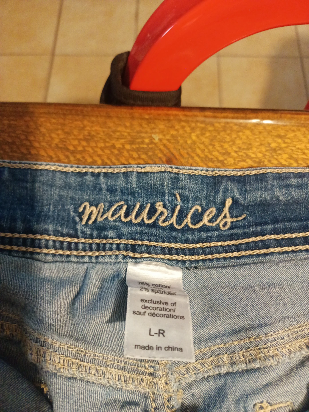 Maurices Blue Denim Jeans L-R - photo 3
