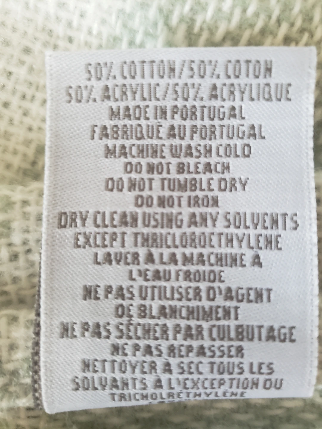 Têxteis Penedo Oversized Throw Blanket 50"x70" - photo 3