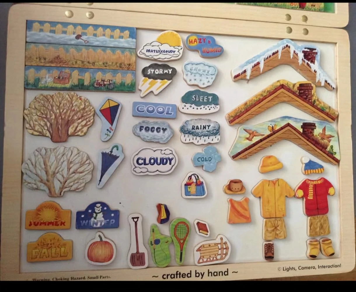 Magnetic Weather and Seasons Board - photo 2