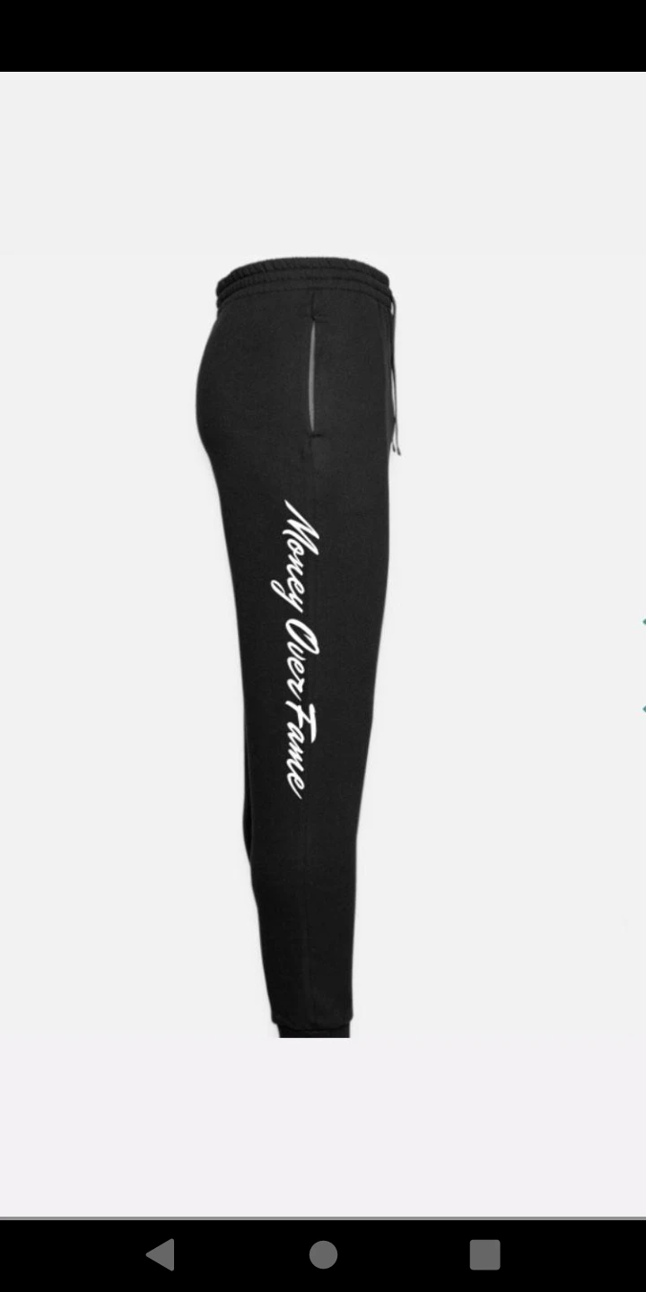 Money Over Fame Joggers - photo 2
