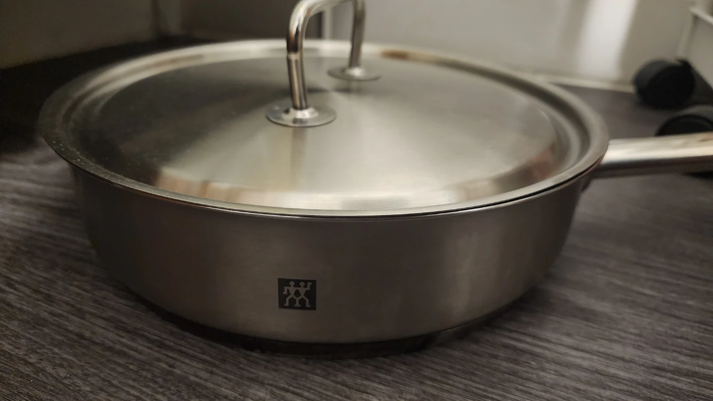 Zwilling Pro SS 3-Ply Stainless Steel Fry Pan – 20 cm