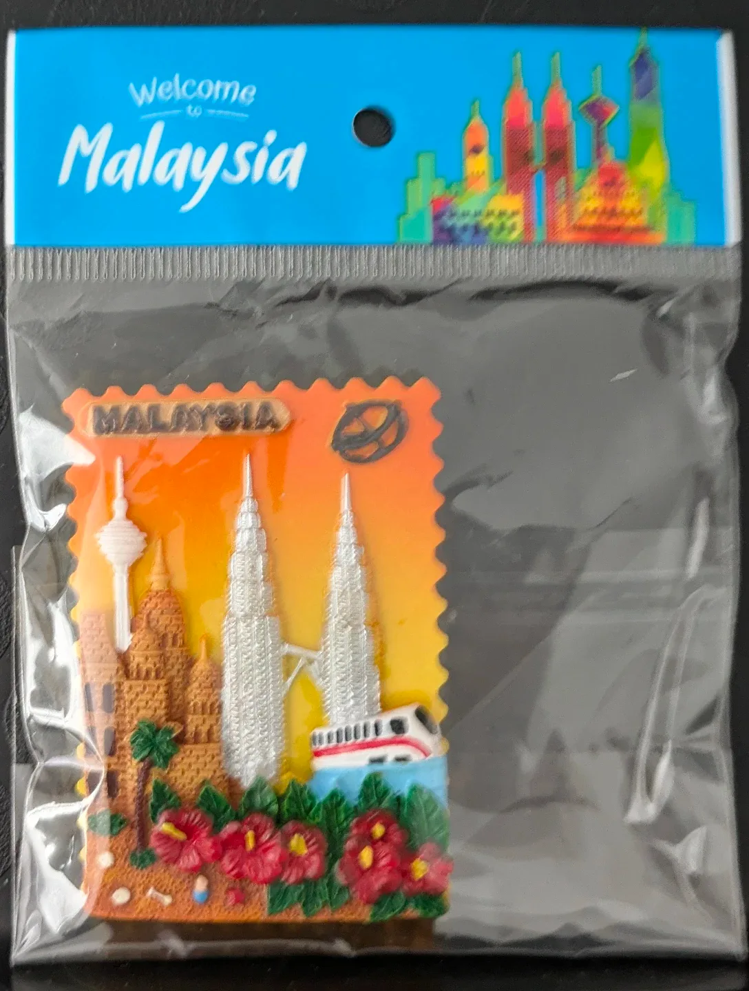 ⚽ Malaysia Magnet Souvenir