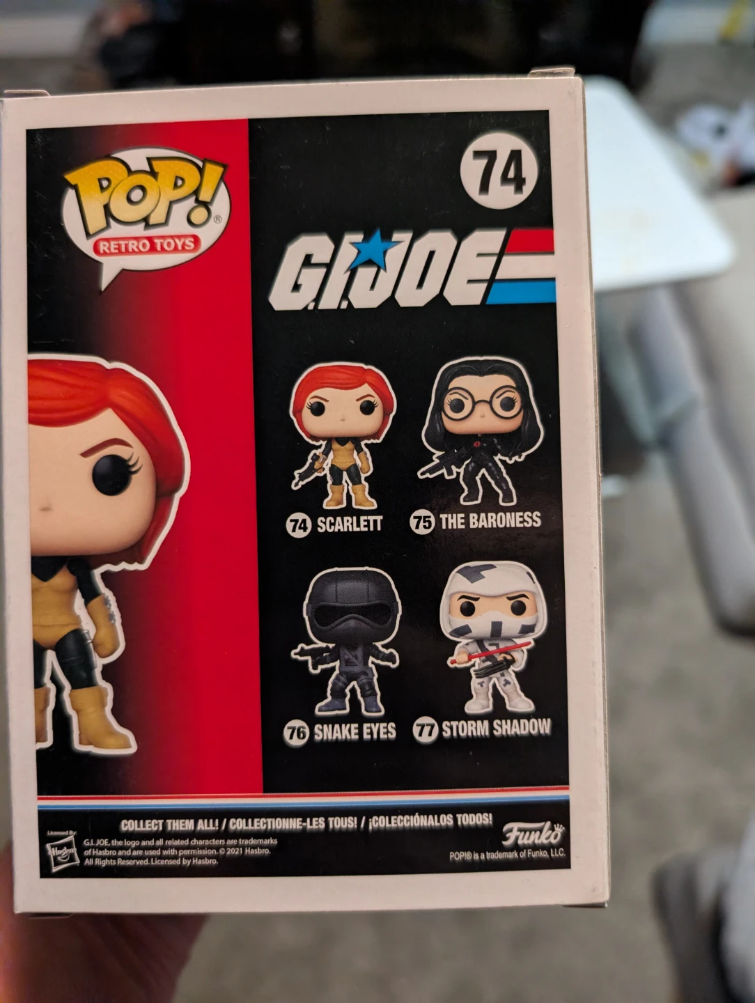 Funko Pop! Retro Toys G.I. Joe Scarlett #74 - photo 2
