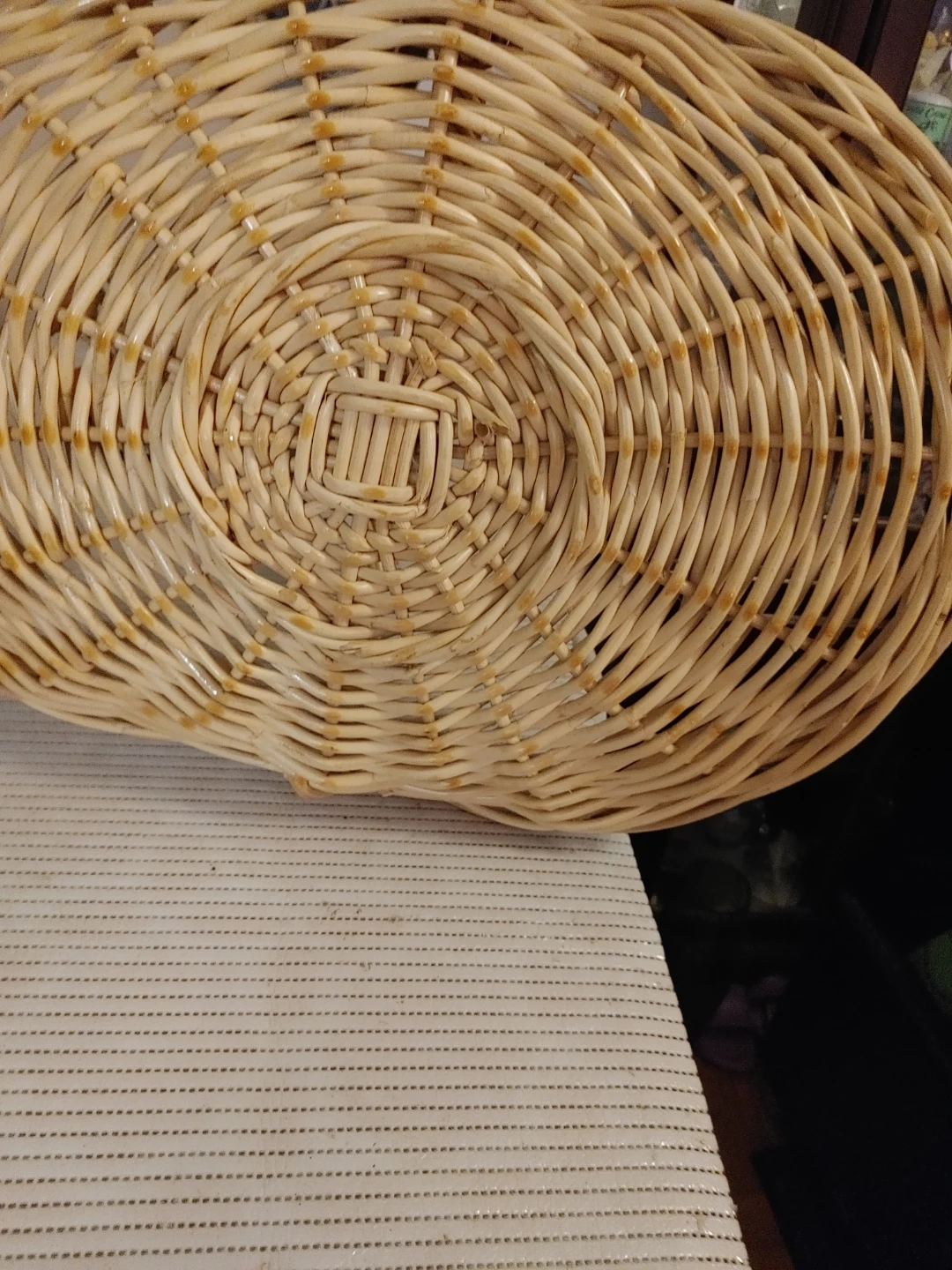 Wicker Basket with Handle - photo 2