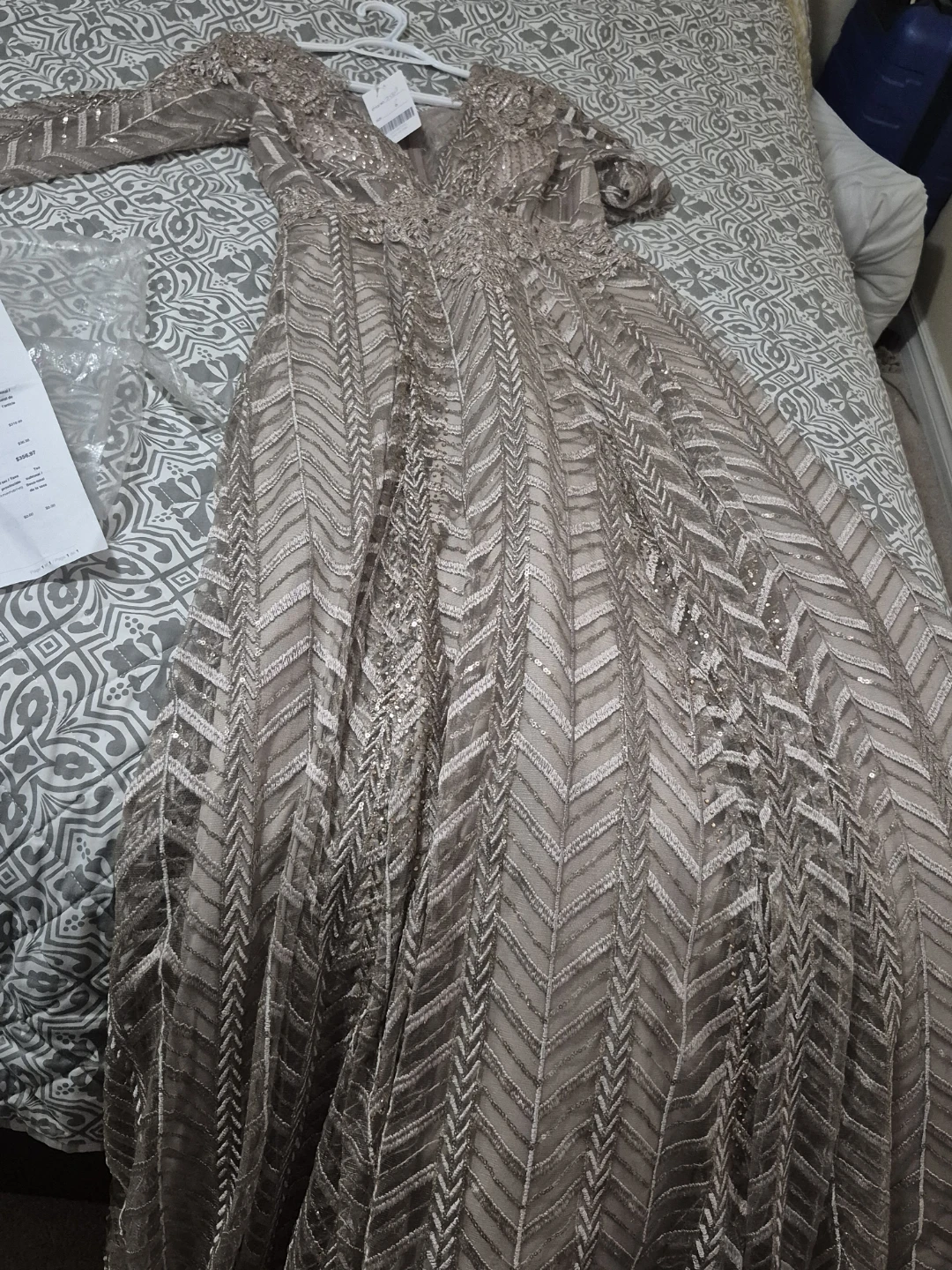 Beaded Formal Gown - photo 4