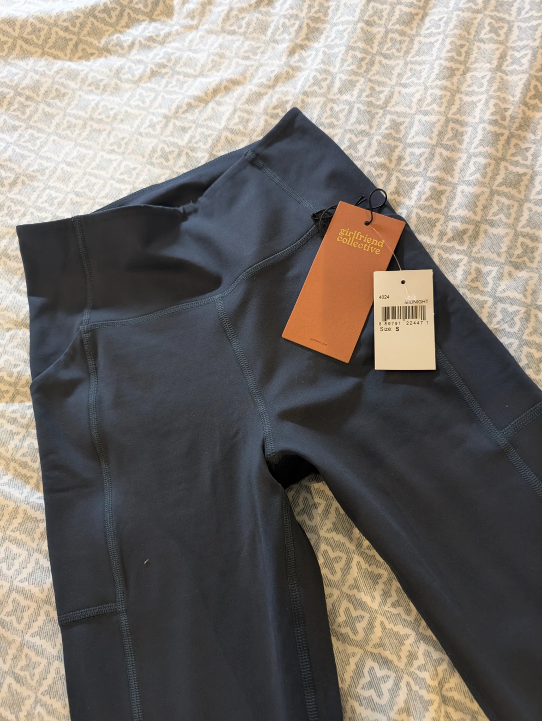 Girlfriend Collective "Midnight" leggings size S - photo 2
