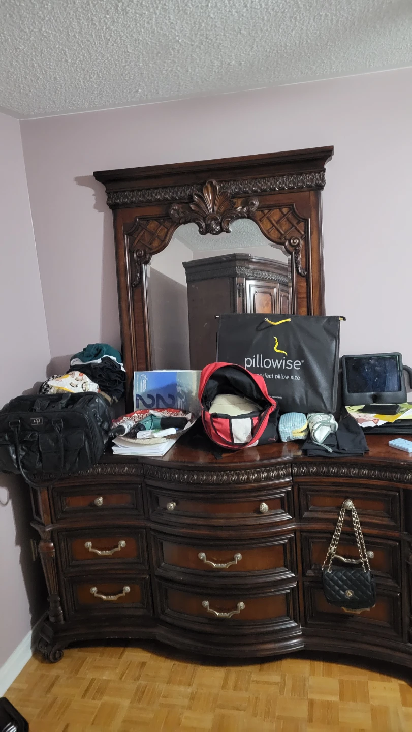 Moving Sale – Large Dresser with Mirror | Solid Wood | $275 OBO