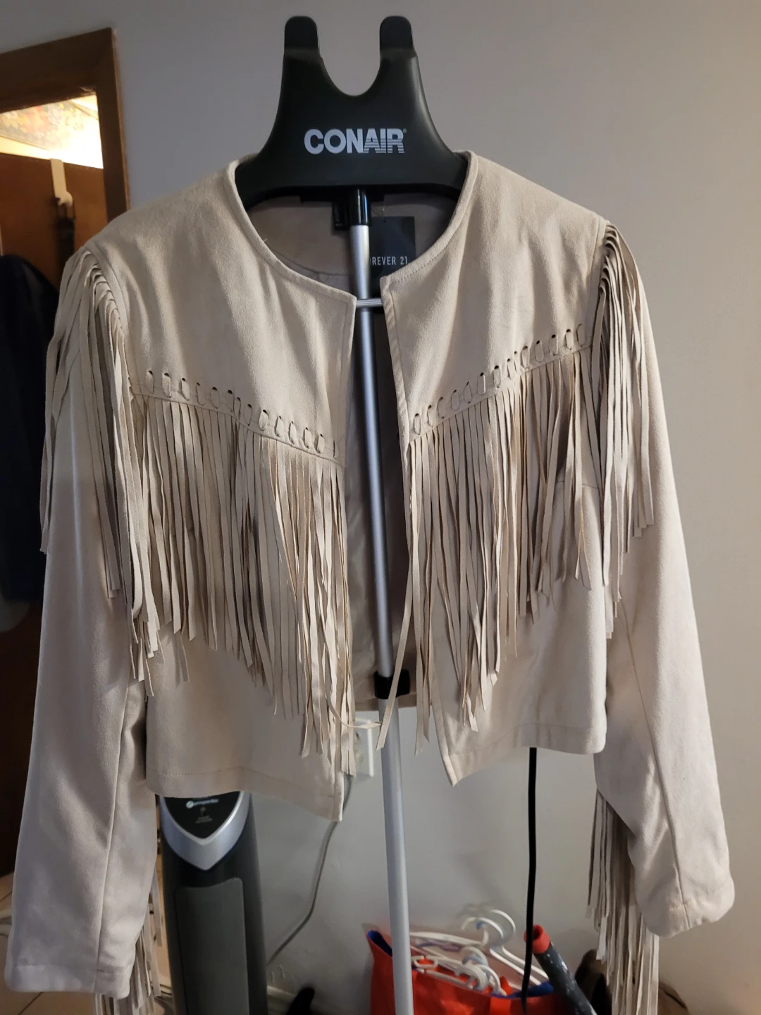 Forever 21 Faux Suede Fringe Jacket - photo 3