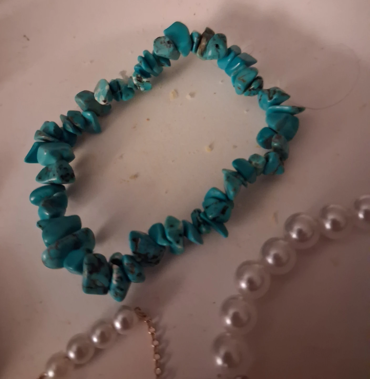 Pearl Bracelet with Rhinestone Accent - photo 4