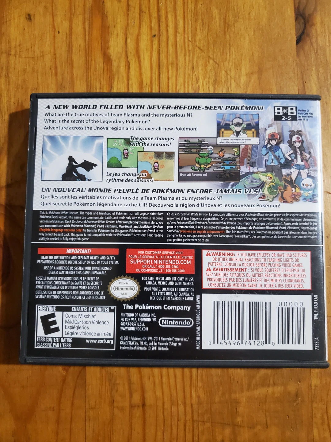 Nintendo DS Pokemon White Version - photo 2