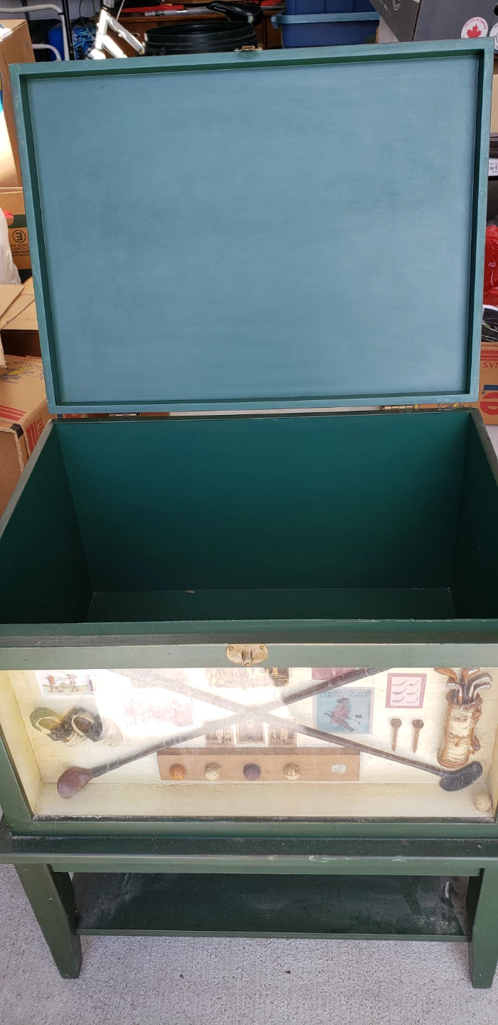 Vintage Golf Display Storage Chest - photo 4