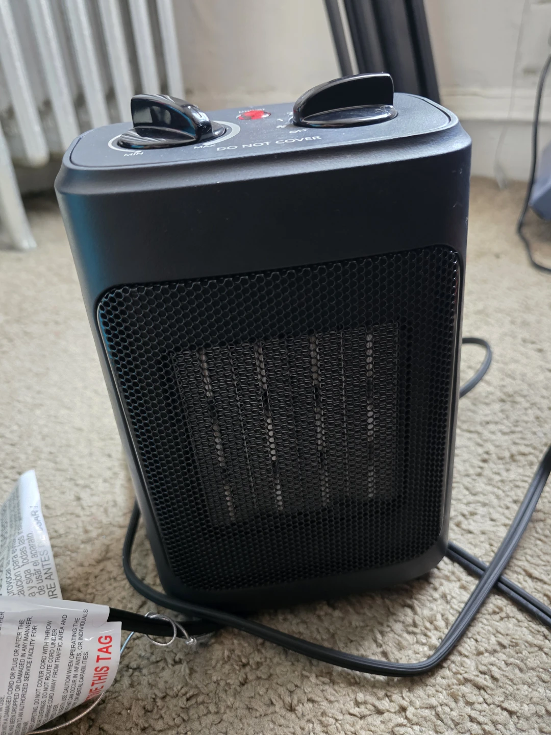 Ceramic Heater and Fan NT15-20A - photo 2