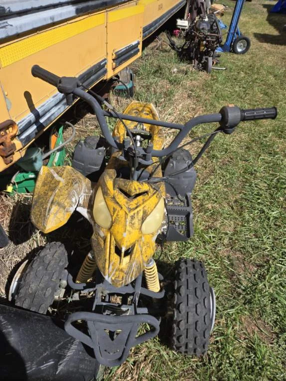 Yellow Kids ATV