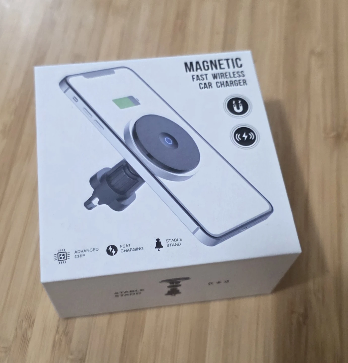 Magnetic Fast Wireless Car Charger