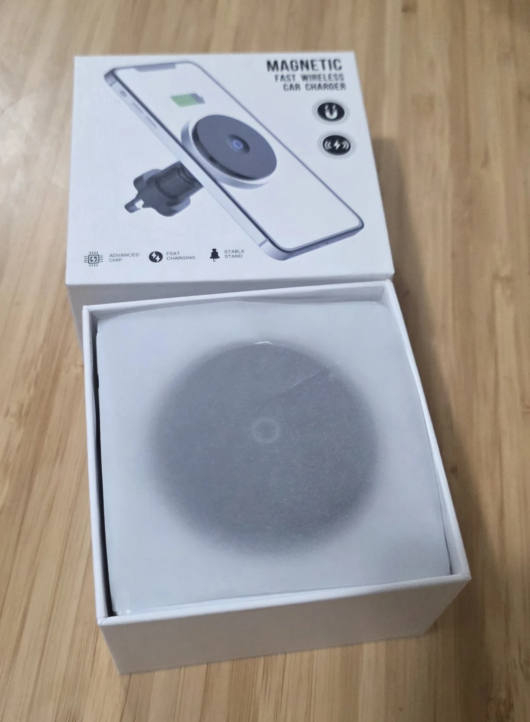 Magnetic Fast Wireless Car Charger - photo 4