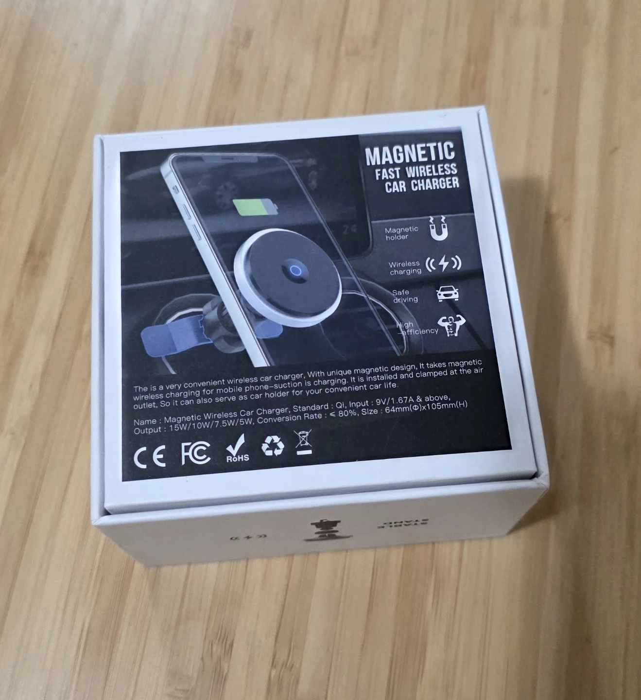 Magnetic Fast Wireless Car Charger - photo 5