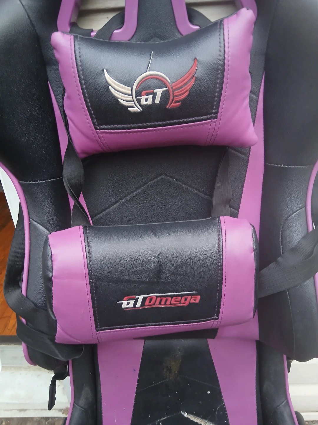 GT Omega Gaming Chair - Black & Purple - photo 3