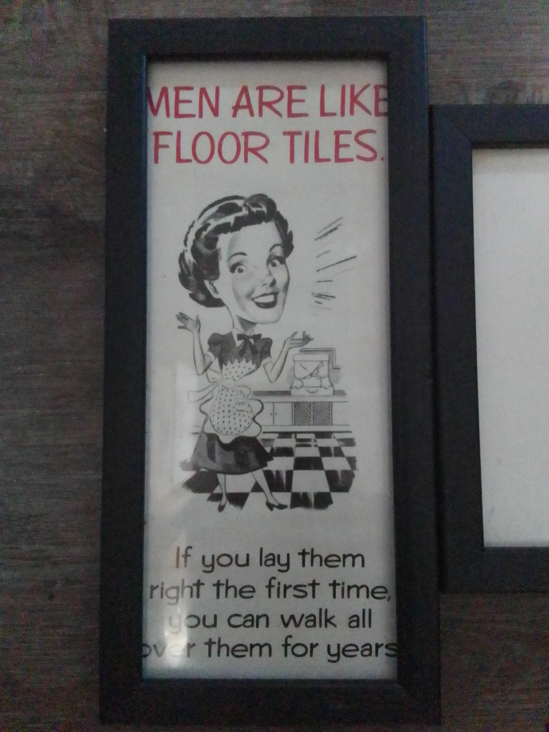 Framed Wall Art with Humorous Sayings - photo 3