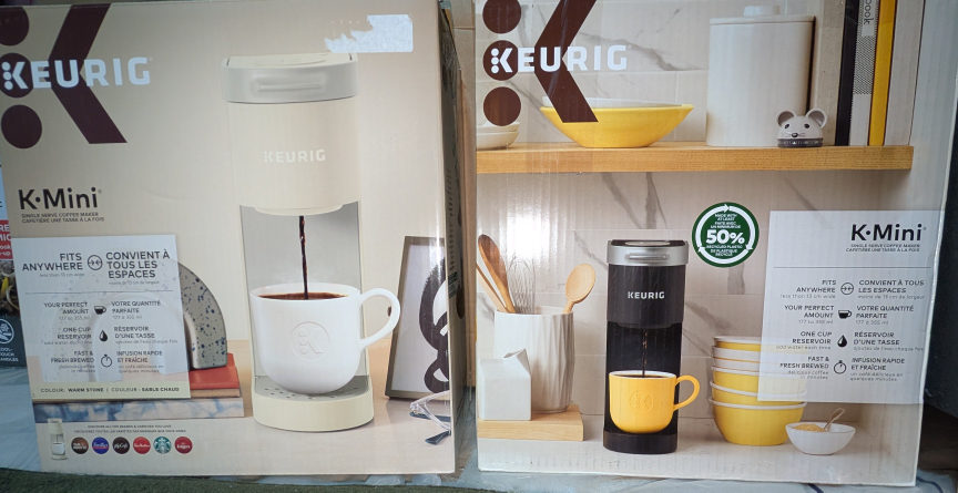 Keurig K-Mini Coffee Maker - White & Black