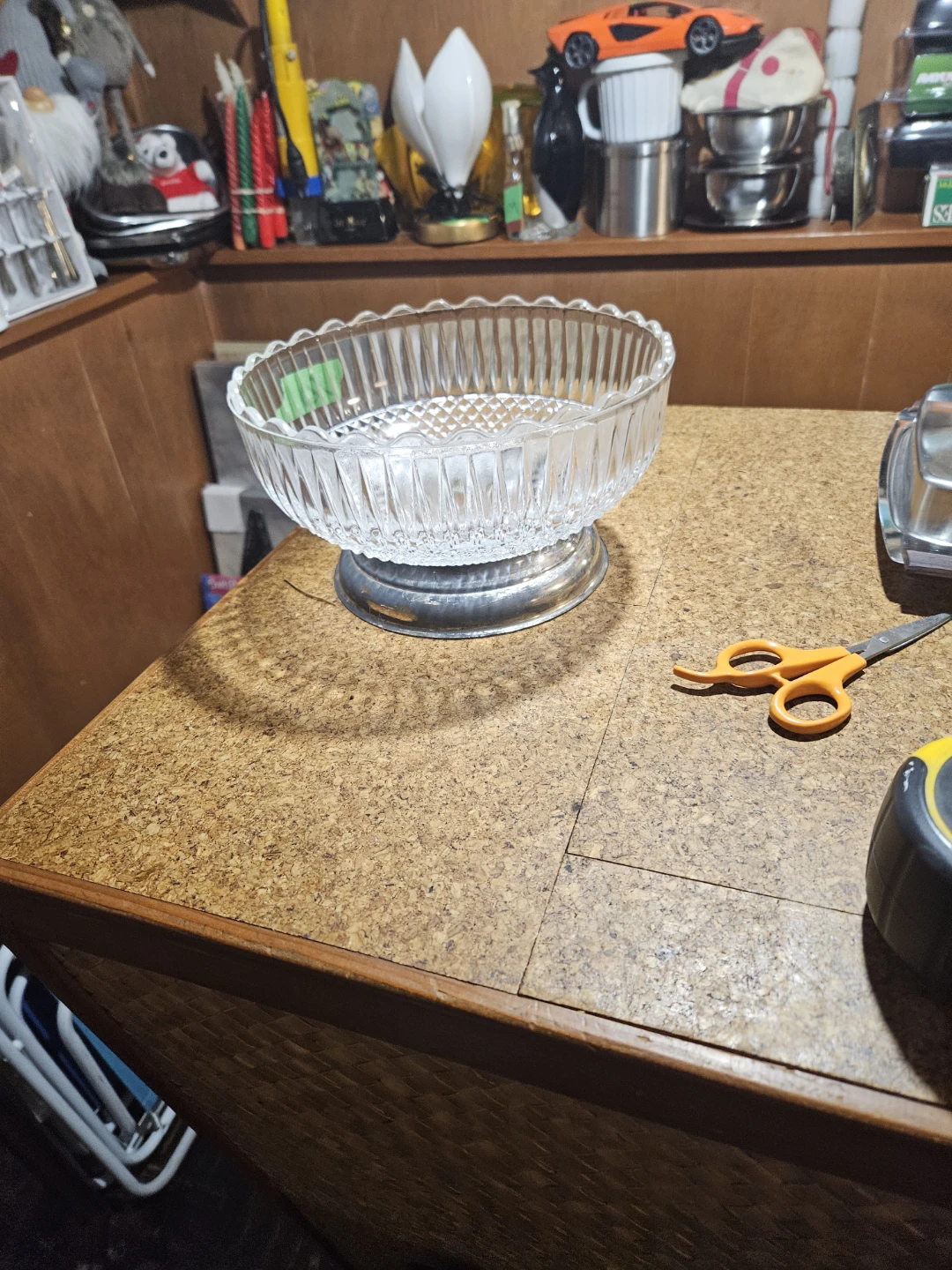 Glass Pedestal Bowl - photo 2