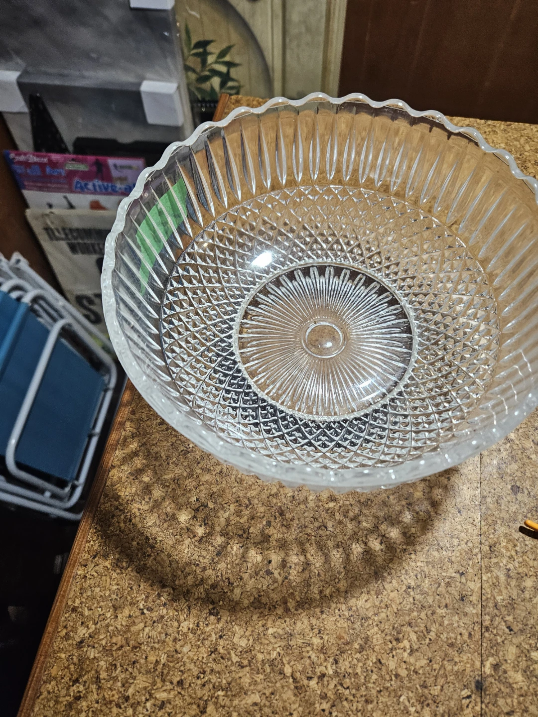 Glass Pedestal Bowl - photo 3