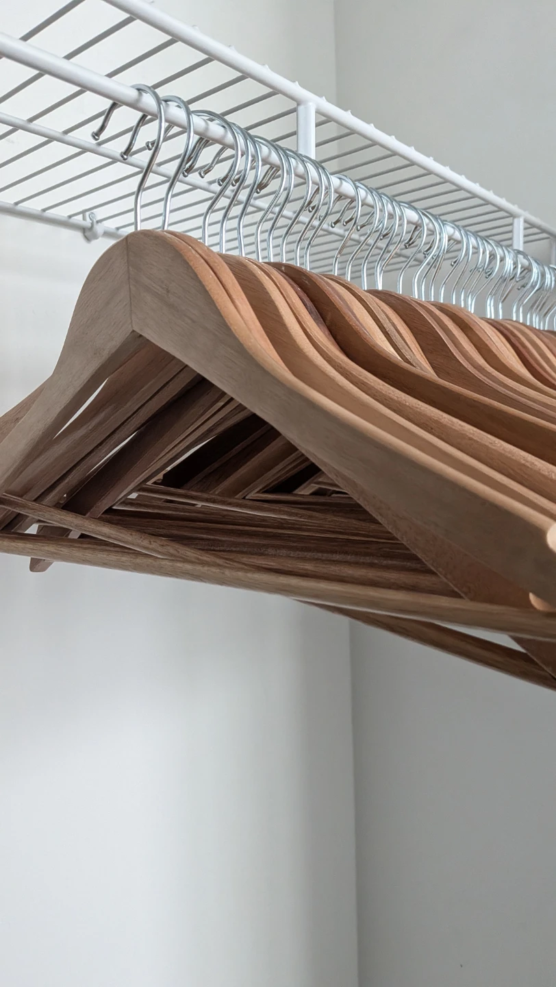 Wooden Clothes Hangers - Set of 40 - photo 2