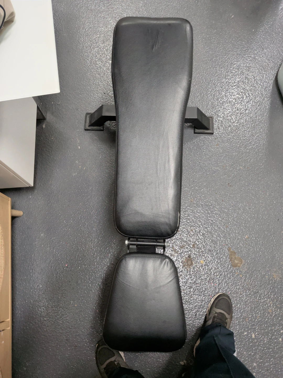 Black Adjustable Weight Bench - photo 2