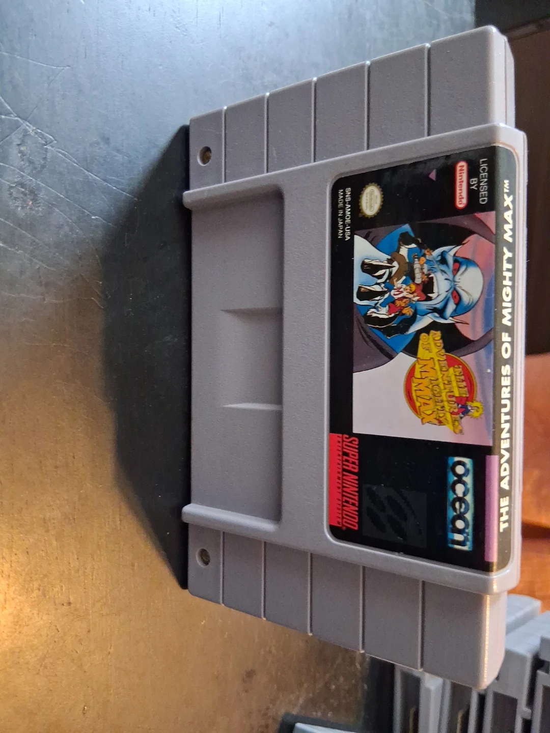 The Adventures of Mighty Max Super Nintendo SNES Game Cartridge - photo 3