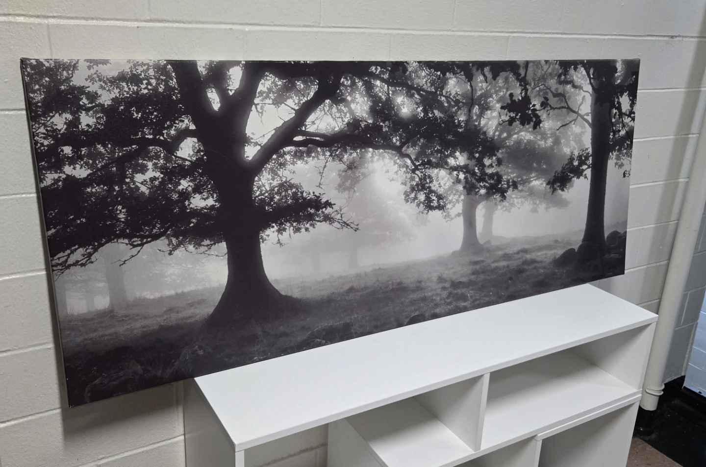 IKEA PJÄTTERYD Large Panoramic Forest Tree Canvas Art - photo 2