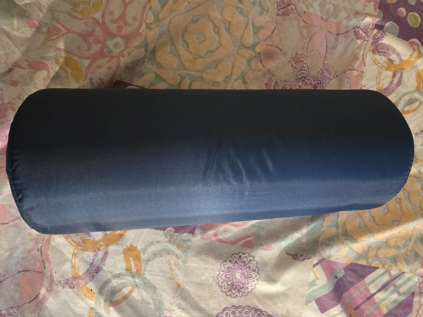 ⚽️ Navy Blue Bolster Pillow Cushion Insert - photo 3
