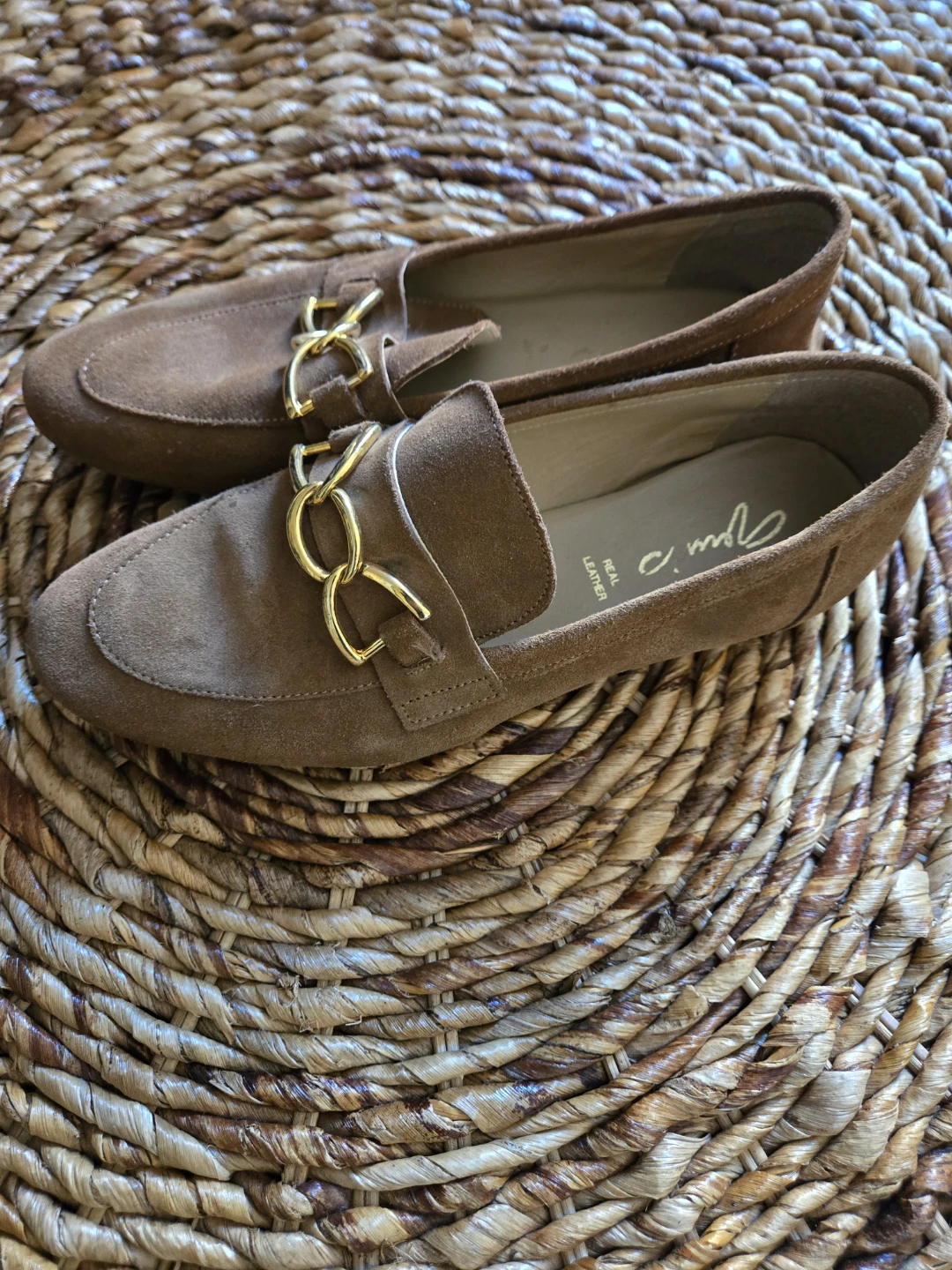 Juniper Brown Suede Loafers