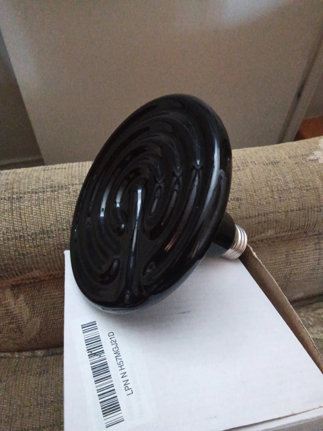 Black reptile Ceramic Heat Emitter Bulb