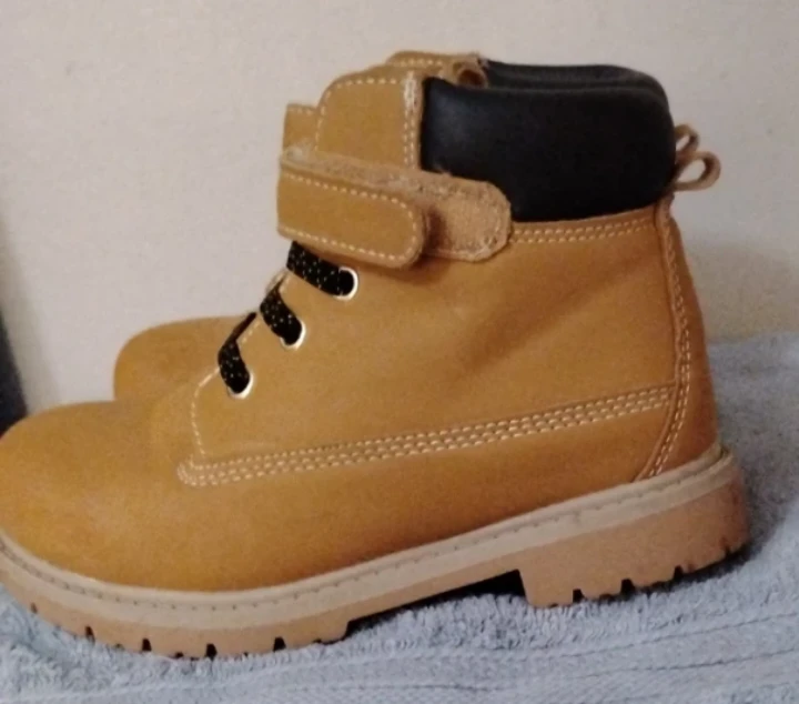 Kids Tan Timber-style Boots - photo 3