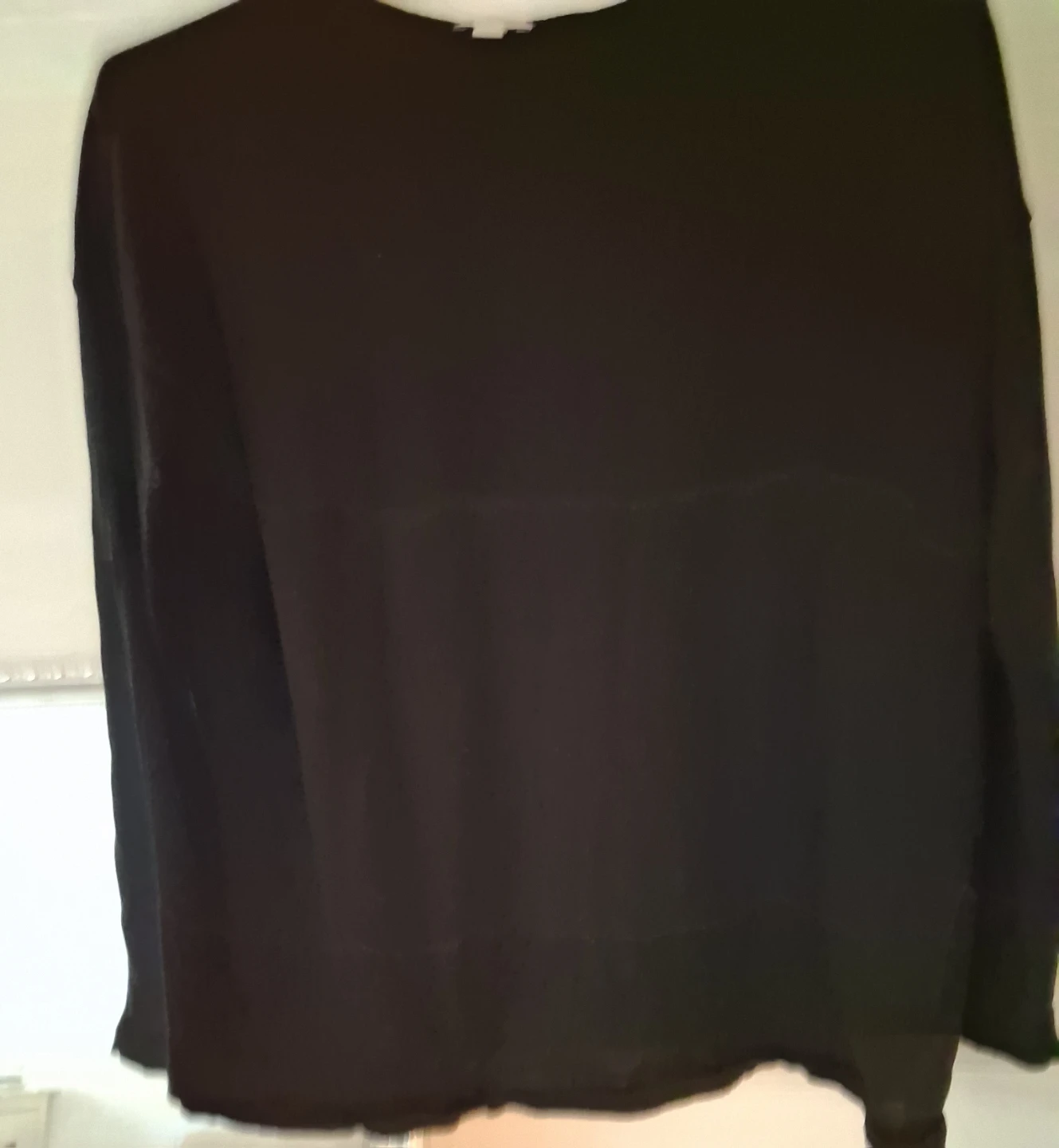 J.Jill Black Merino Wool Sweater