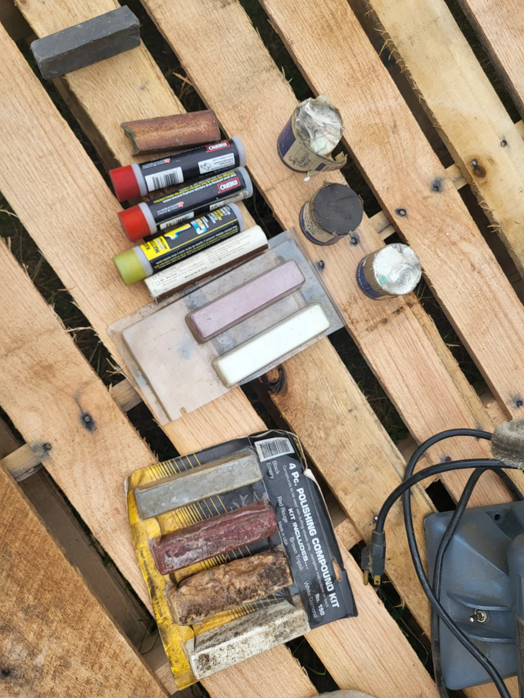 Orginal Baldor Buffer Tool with Extra Supplies - photo 4