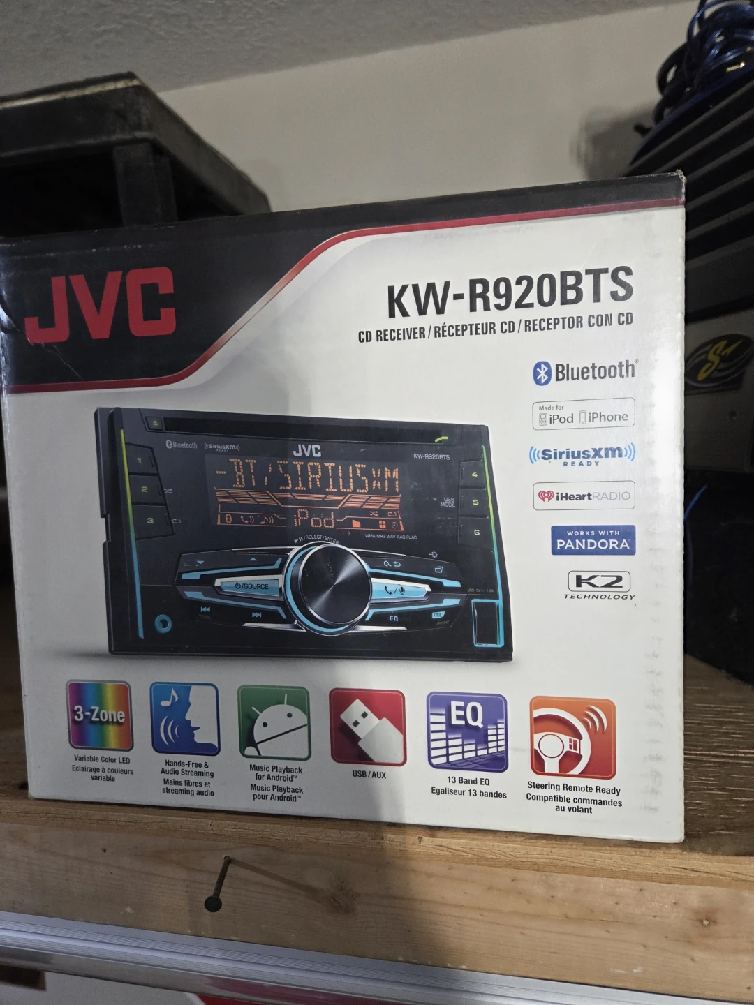 JVC KW-R920BTS CD Receiver - photo 2