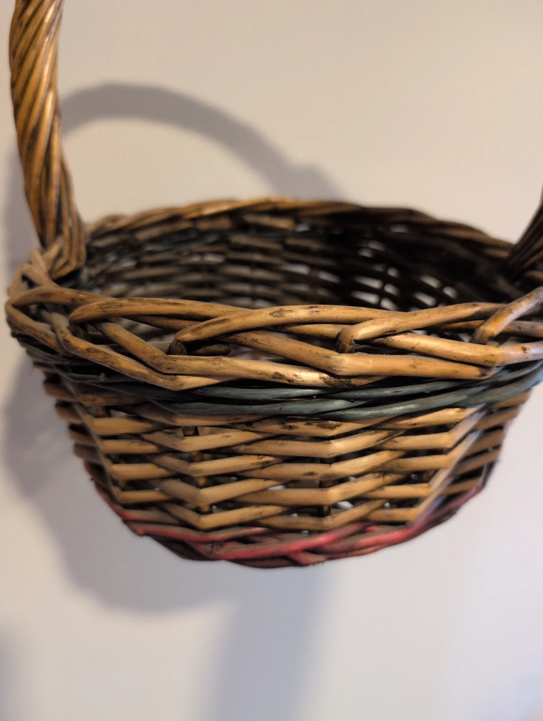 Woven Basket with Handle